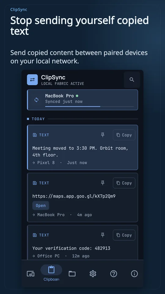 ClipSync screenshot 1